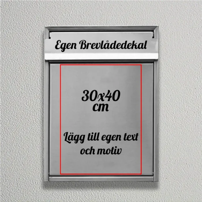 Egen-Brevlådedekal-30x40