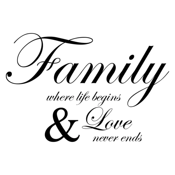 Family Where Life Begins And Love Never Ends - Bild 2