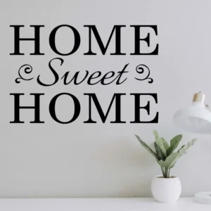 Home-sweet-home-väggdekor