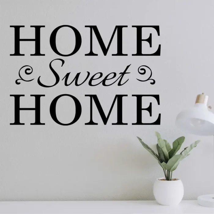 Home-sweet-home-väggdekor