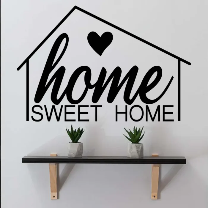 Home-sweet-home-väggdekor-hall