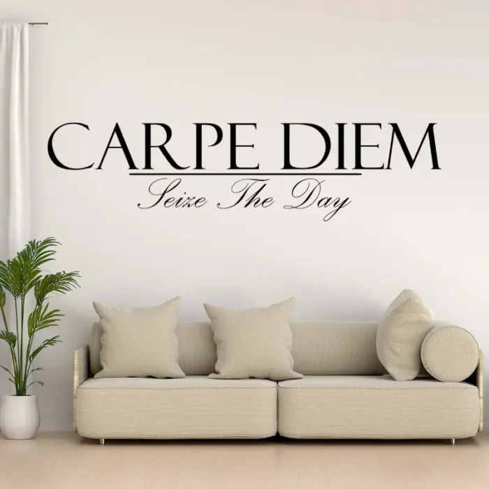 Carpe-diem-seize-the-day-väggtext