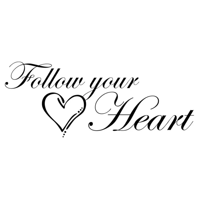 Follow Your Heart - Väggdekor - Bild 2