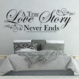 A-true-love-story-never-ends-väggdekor