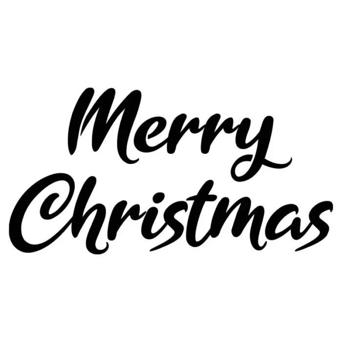 Merry Christmas Dekortext - Bild 2