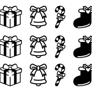 Motiv-Till-Julgranskulor-Svart