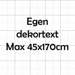 Egen-dekortext-väggdekor-mellan
