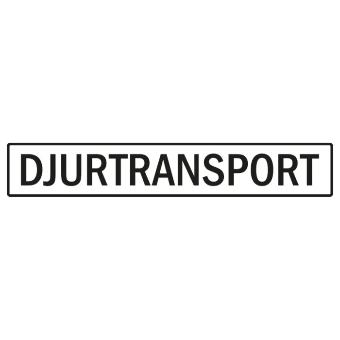 Djurstransport-hästtransport-dekal