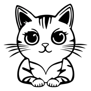 Katt-dekal