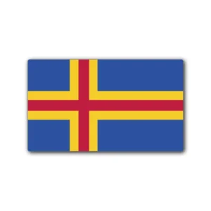 Åland-flagga-klistermärke-sticker