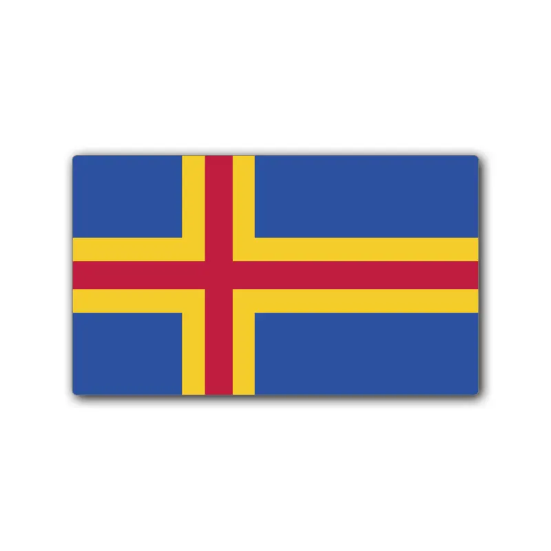 Åland-flagga-klistermärke-sticker