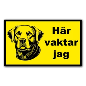 Här-vaktar-jag-labrador-skylt-dekal-klistermärke