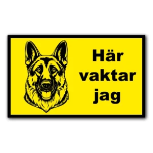 Här-vaktar-jag-schäfer-skylt-dekal-klistermärke