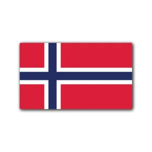 Norge-flagga-klistermärke-sticker