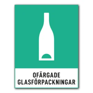 Återvinningsdekal-återvinningsskylt-ofärgade-glasförpackningar