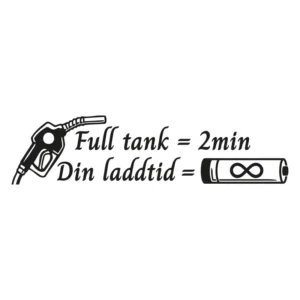 Full-tank-2-min-din-laddtid-dekal-bakrutedekal