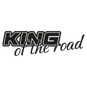 King-of-the-road-dekal-bakrutedekal